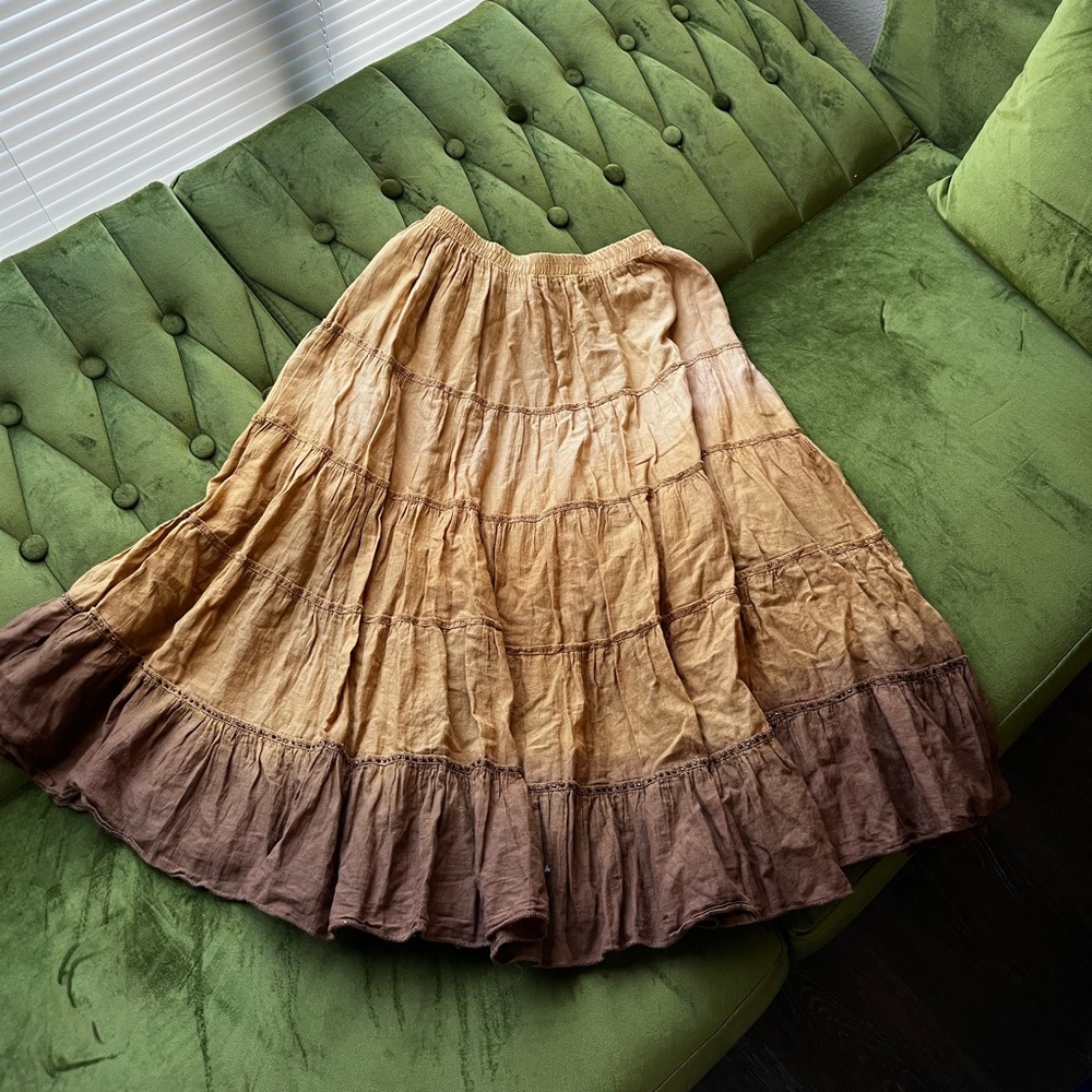 100% cotton artisan midi shirk